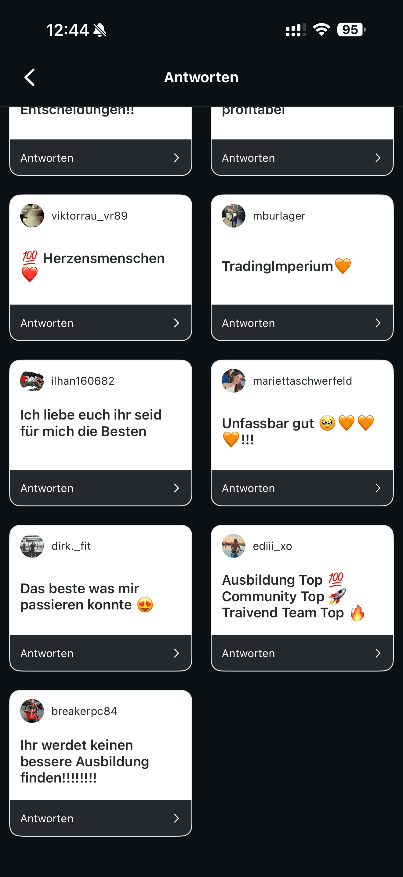 Feedback aus der Traivend Community