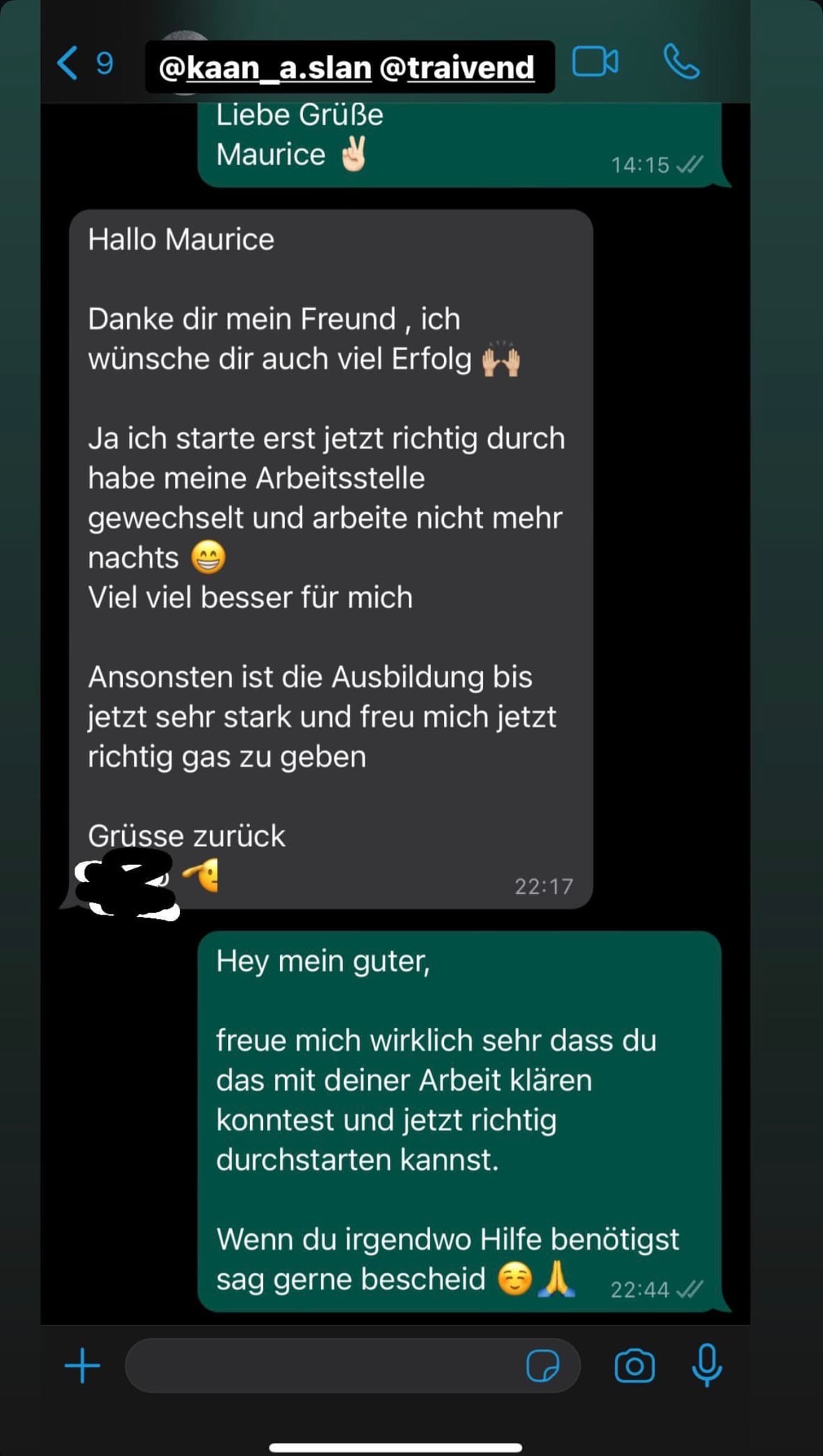 Feedback aus der Traivend Community