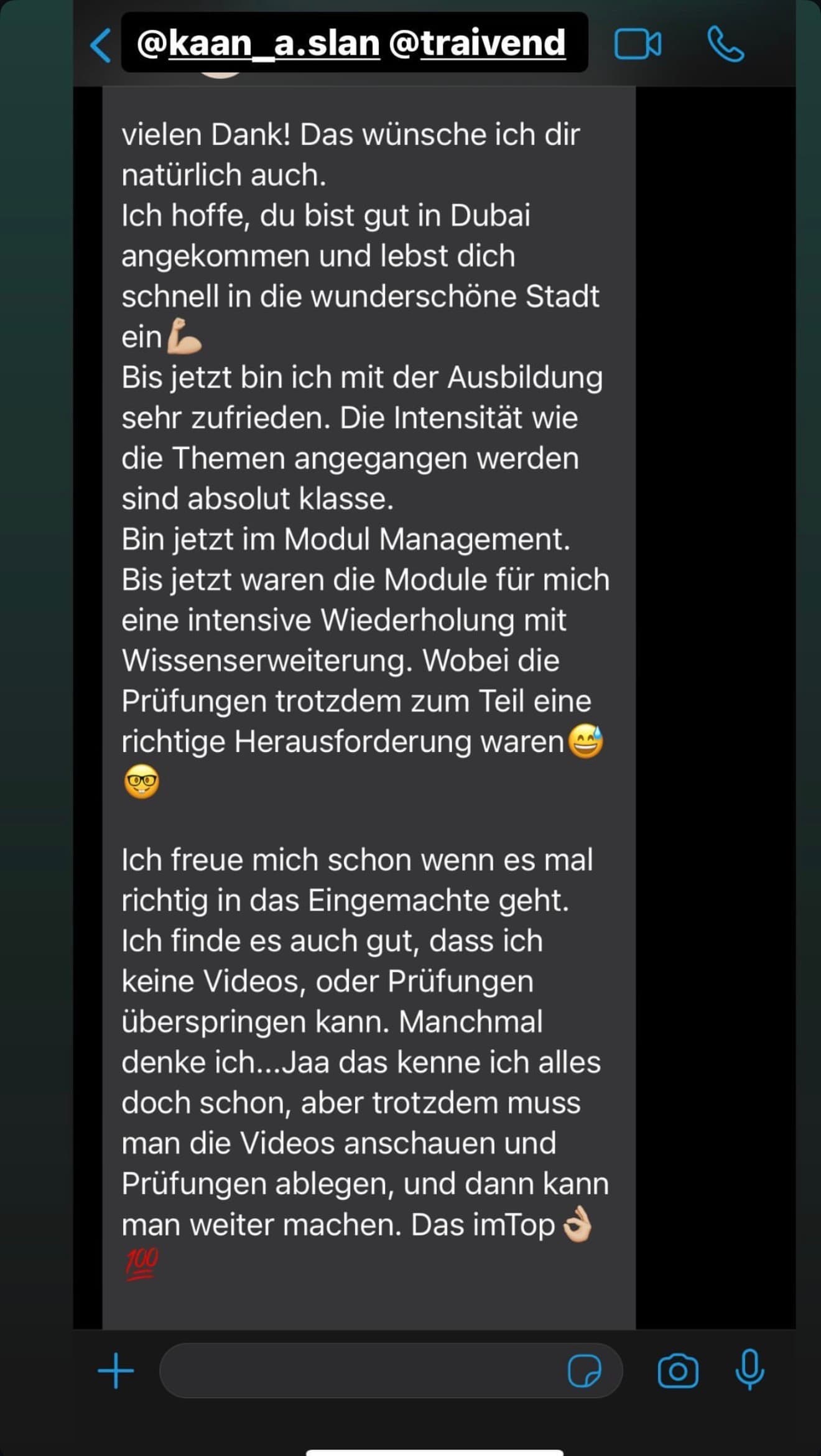 Feedback aus der Traivend Community