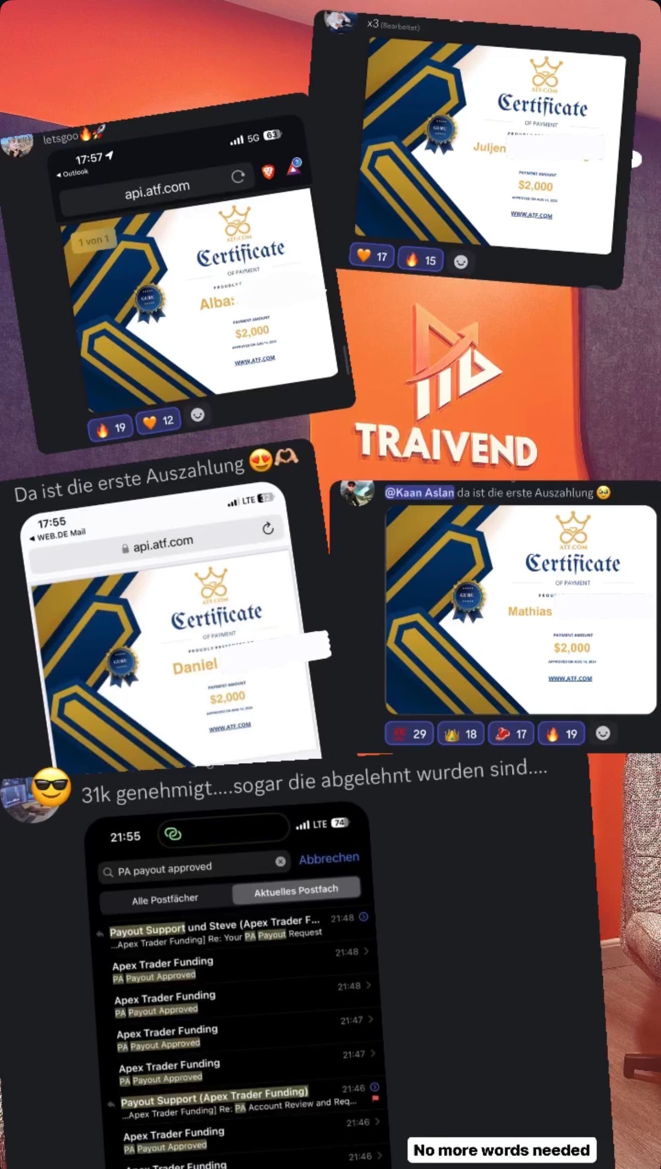 Feedback aus der Traivend Community
