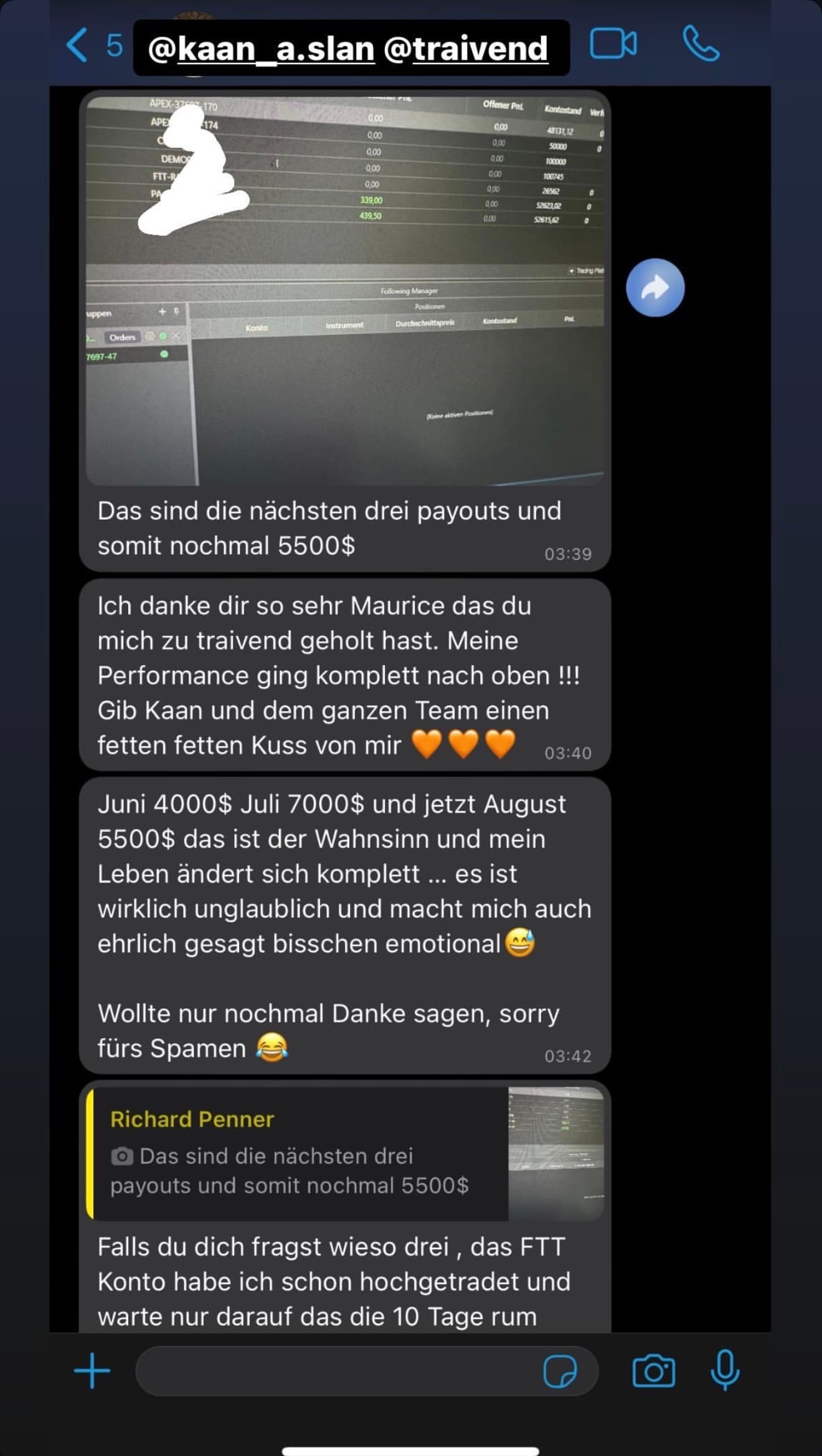 Feedback aus der Traivend Community