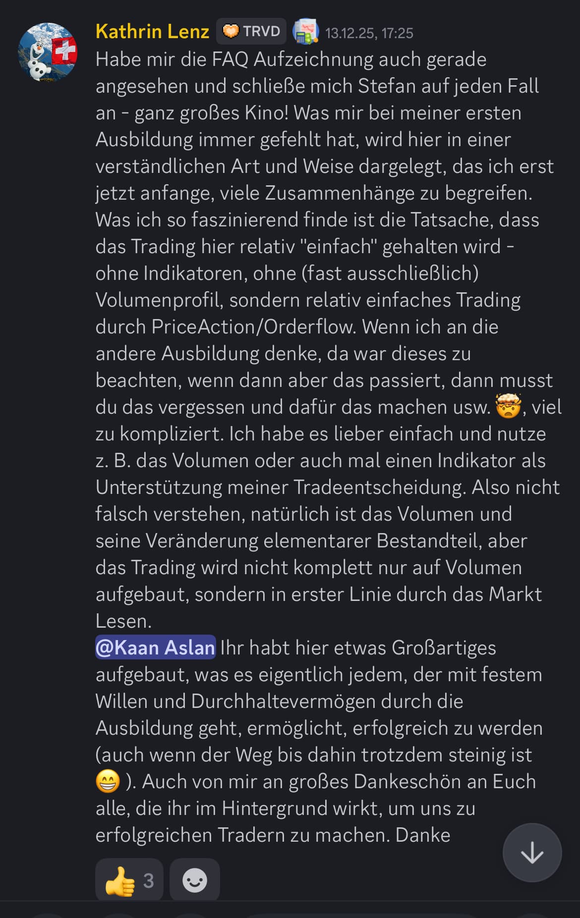 Feedback aus der Traivend Community