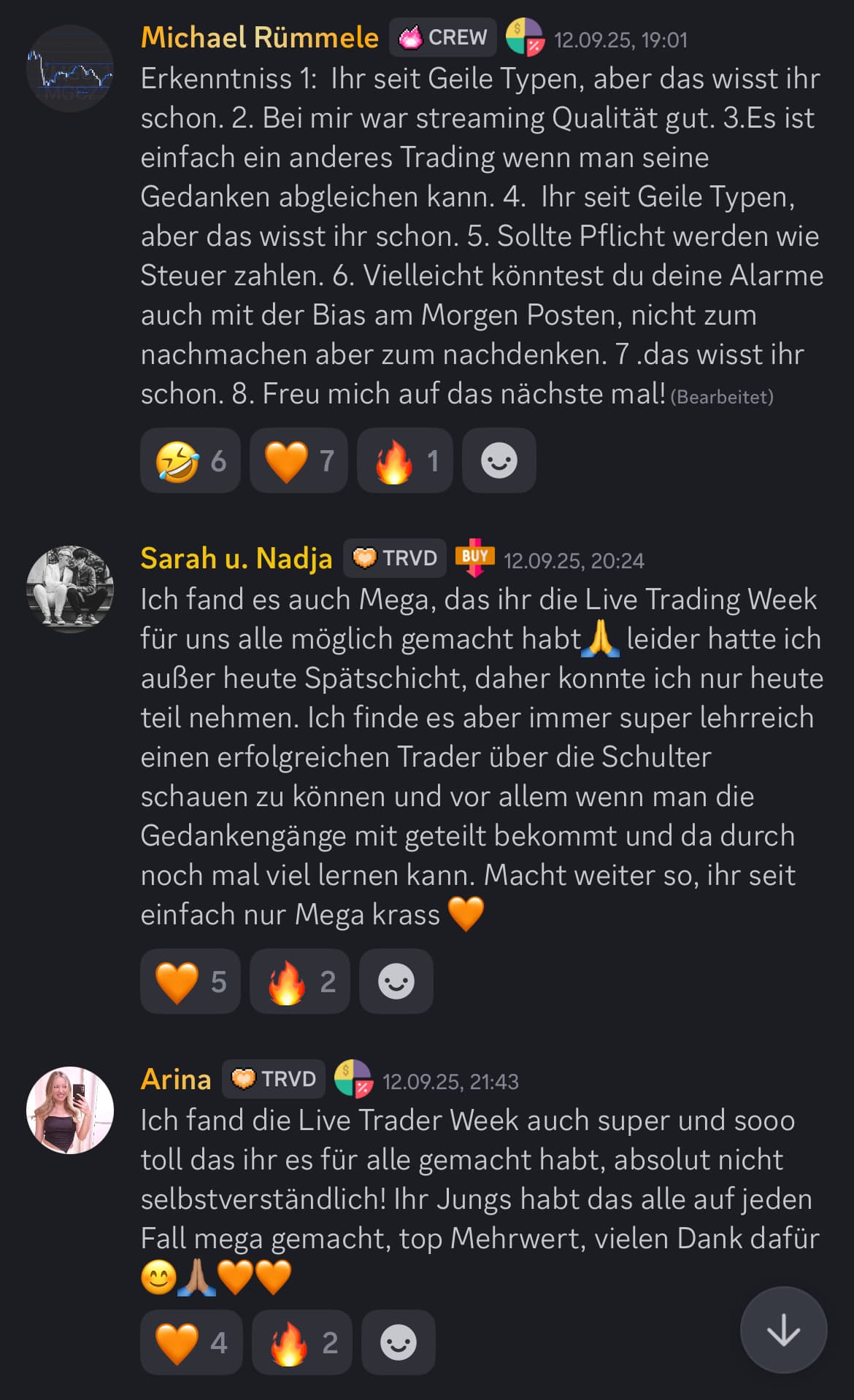 Feedback aus der Traivend Community
