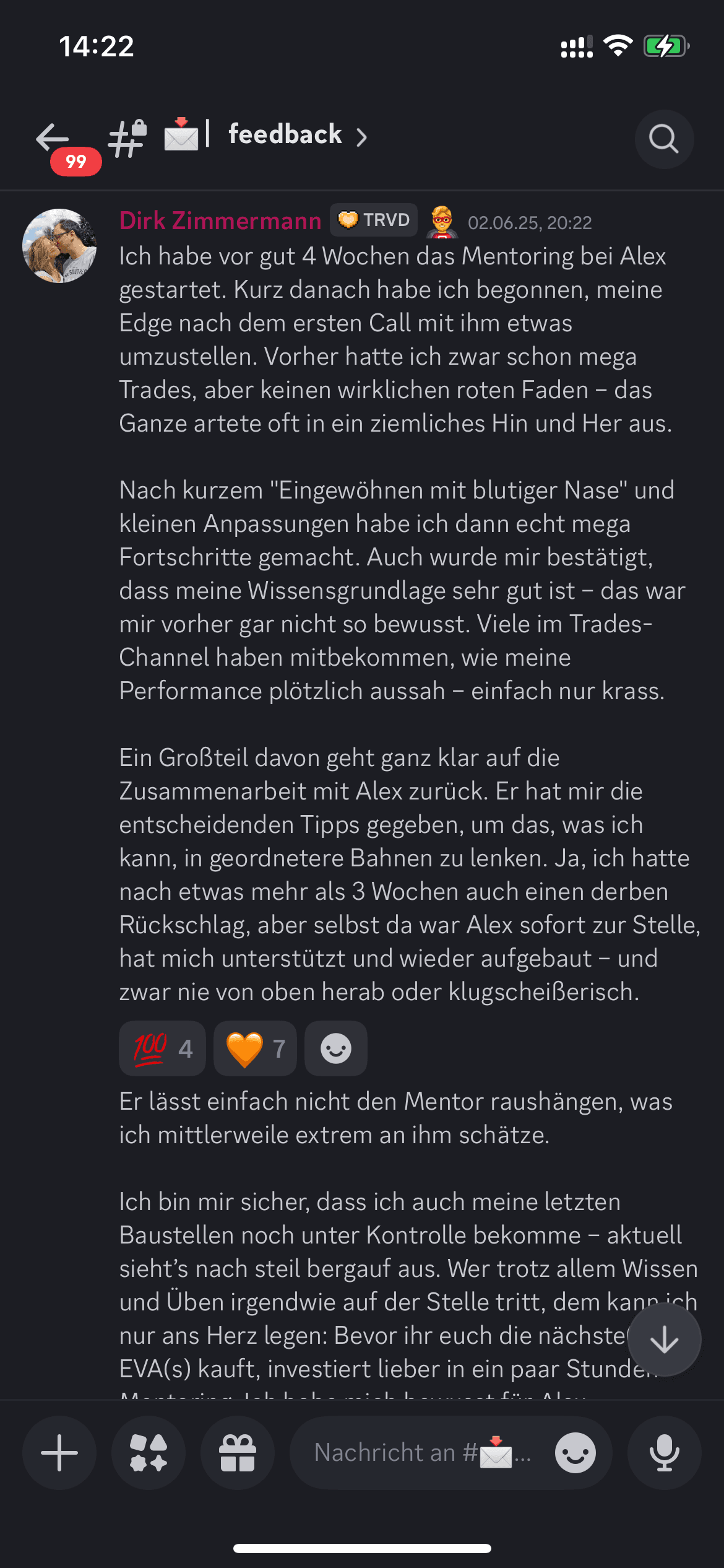 Feedback aus der Traivend Community